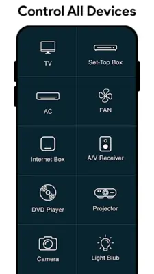 Remote Control for All TV android App screenshot 12