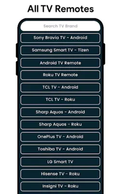 Remote Control for All TV android App screenshot 6